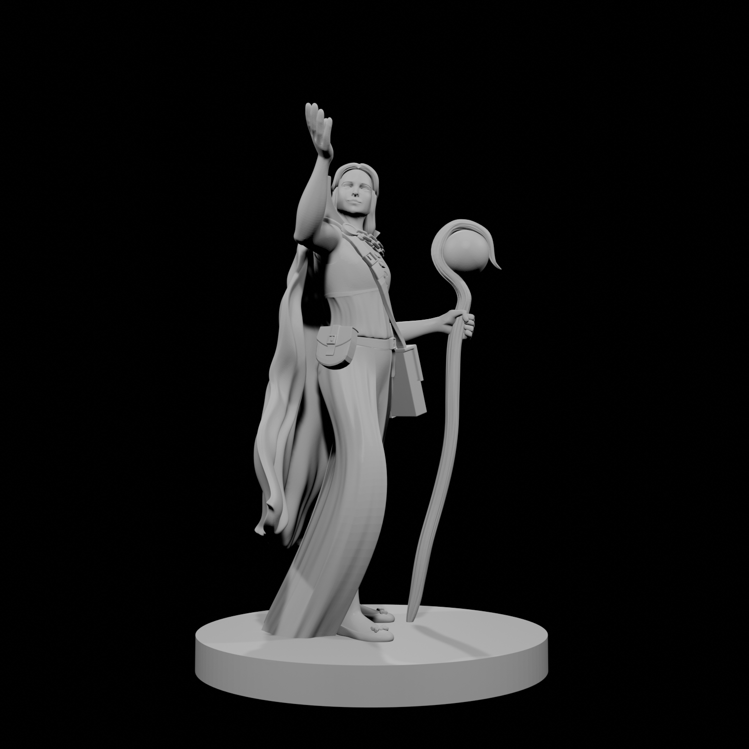 Human Female Diviner Wizard