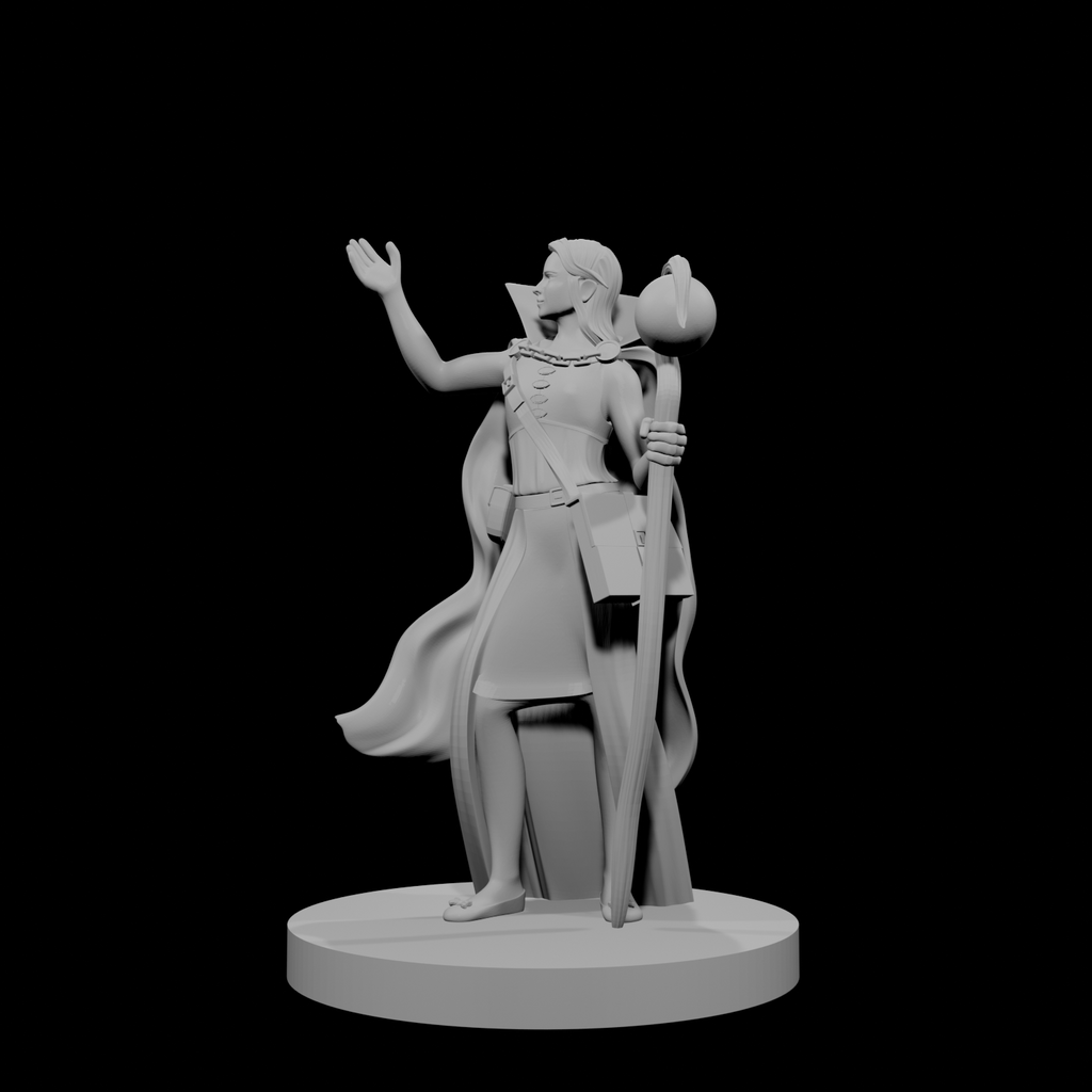 Human Female Diviner Wizard