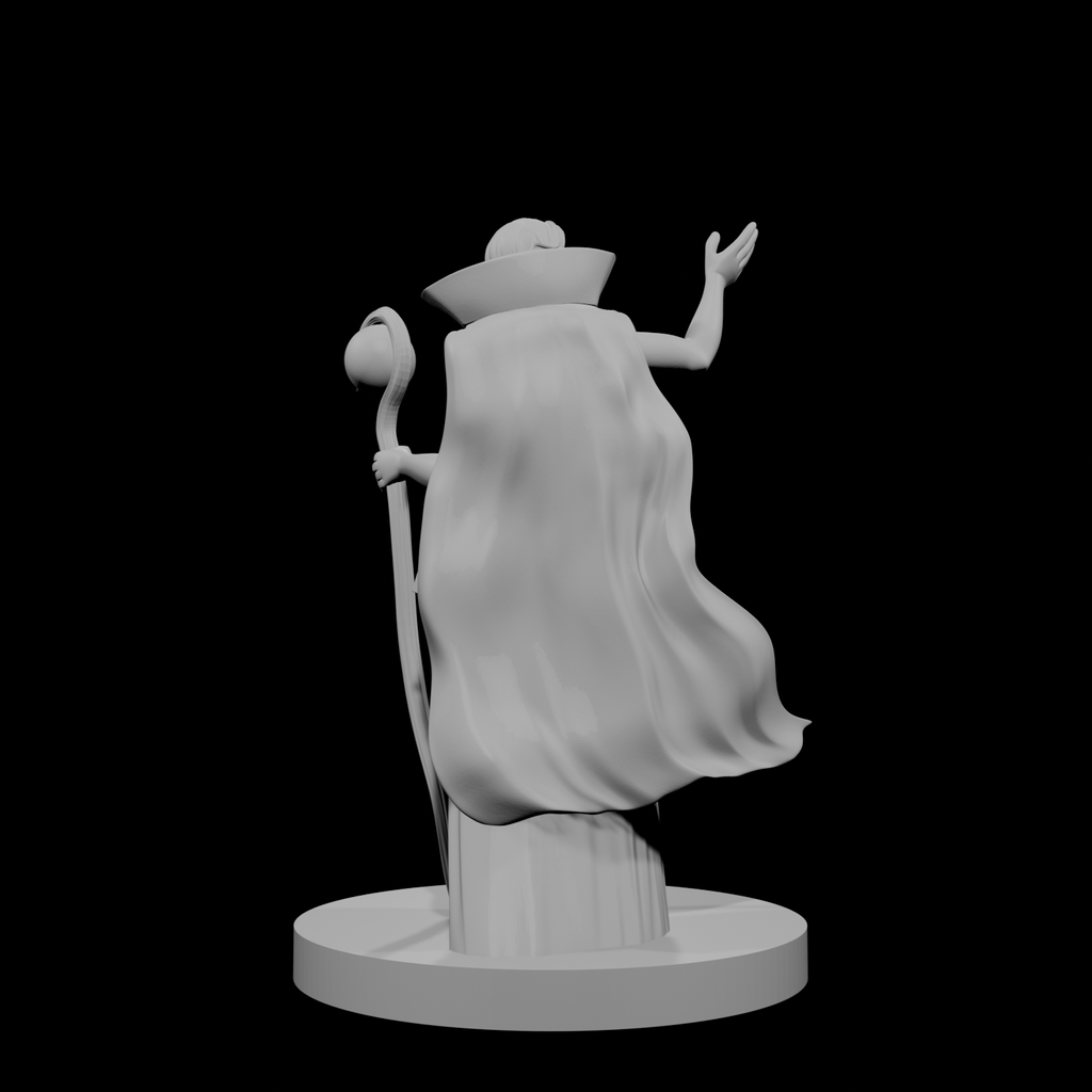 Human Female Diviner Wizard