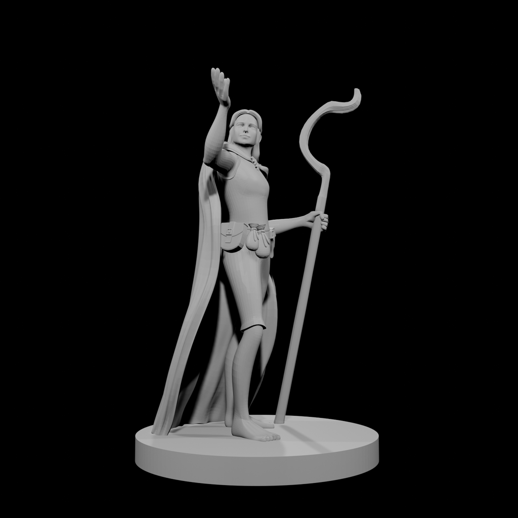 Human Female Druid 1