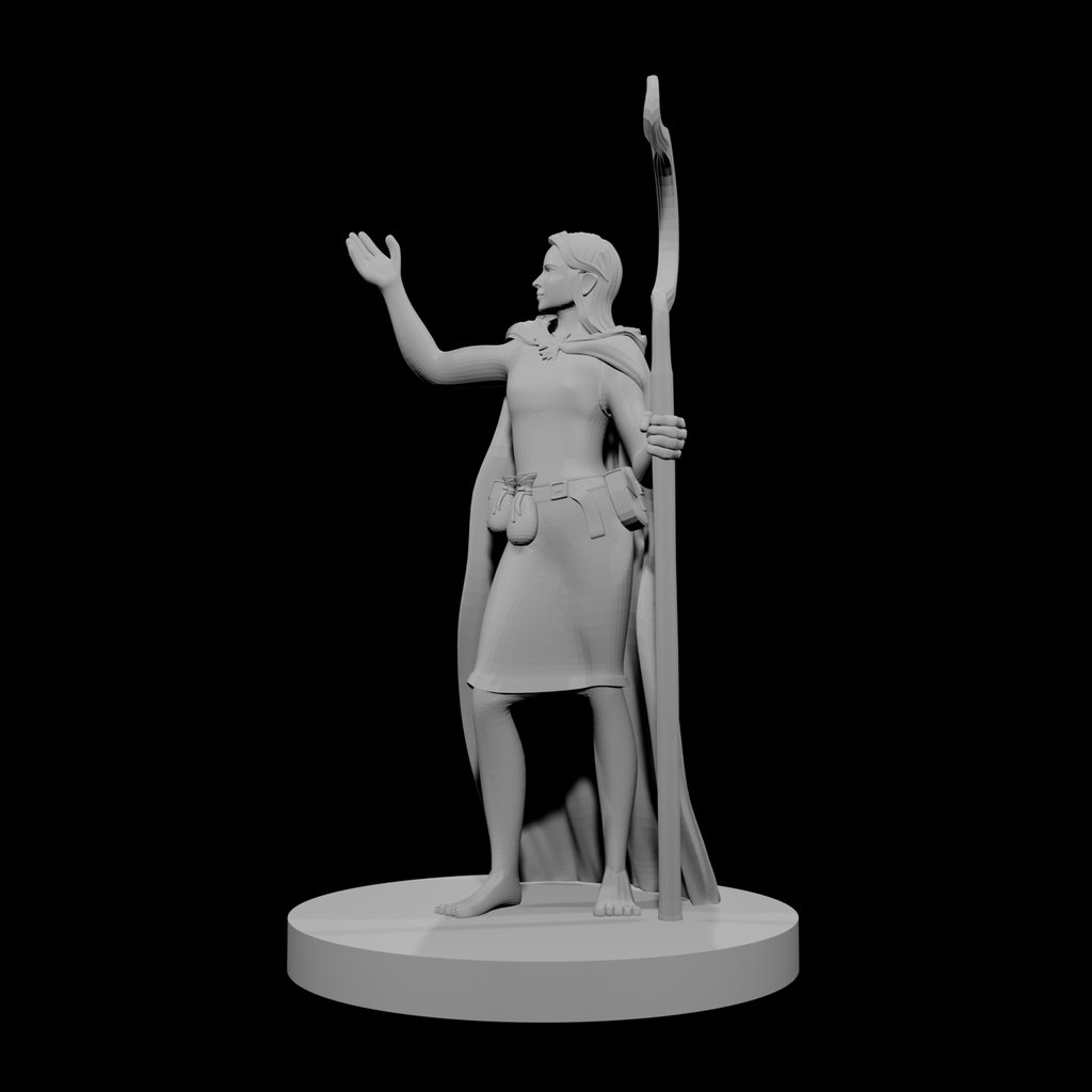 Human Female Druid 1