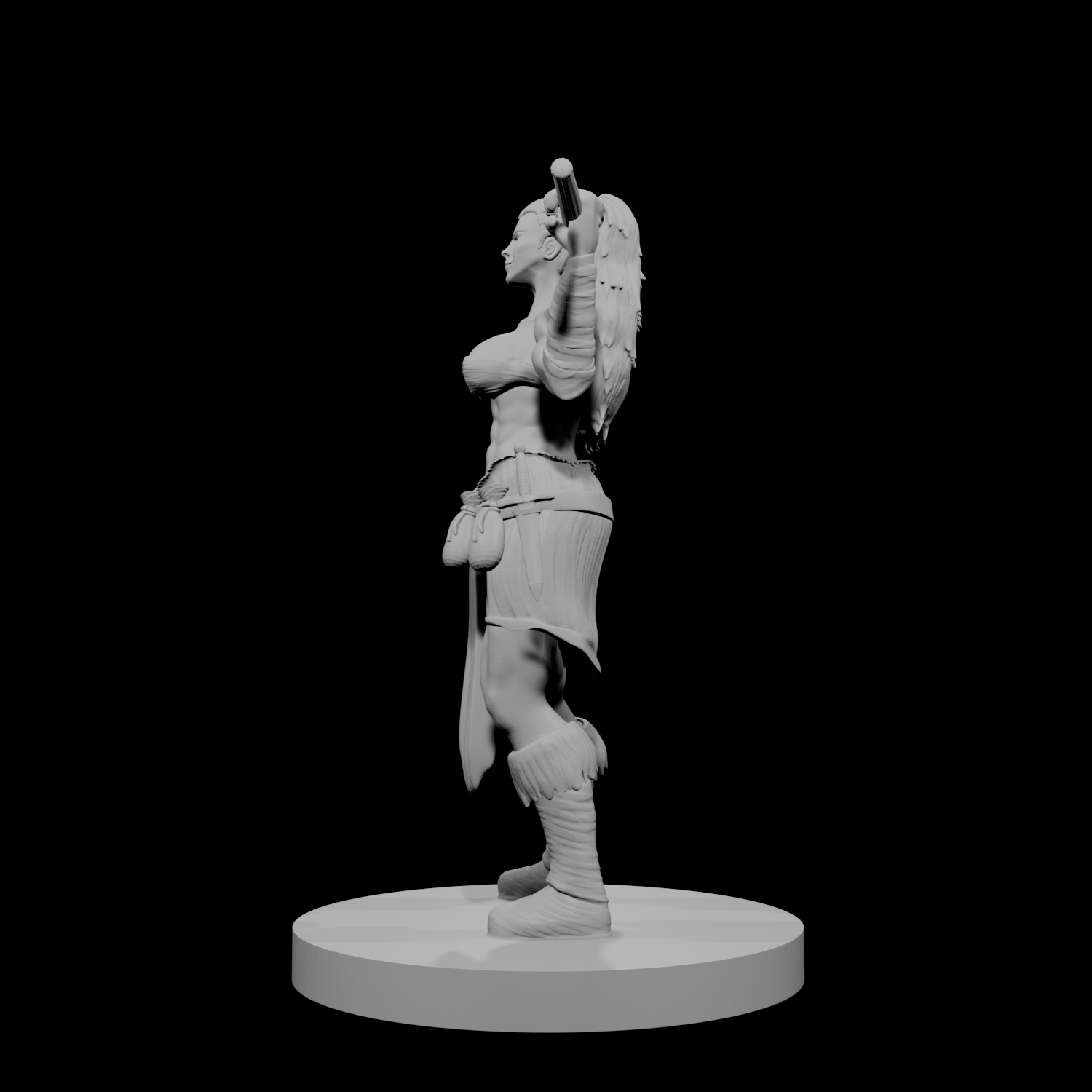 Human Female Druid 2