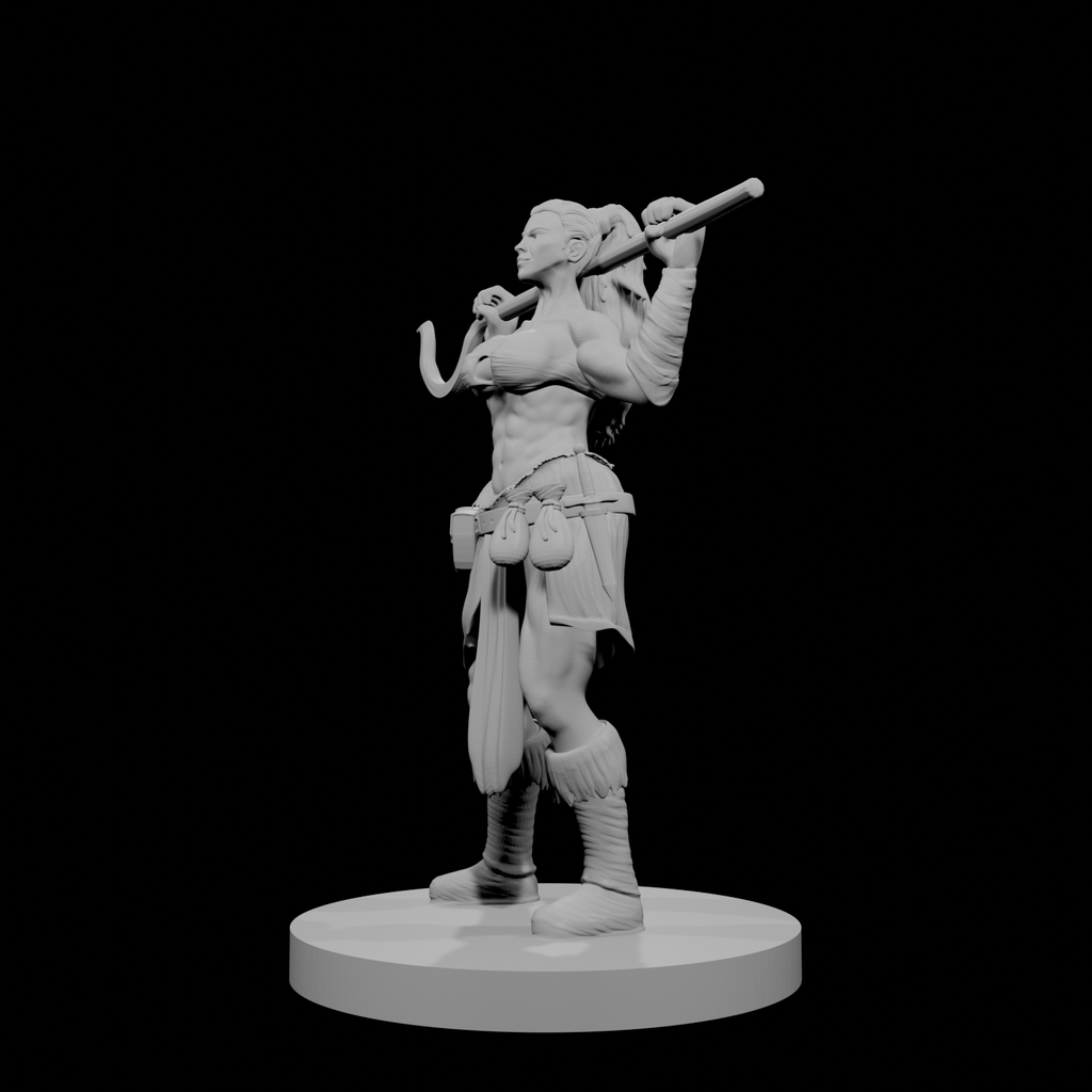 Human Female Druid 2