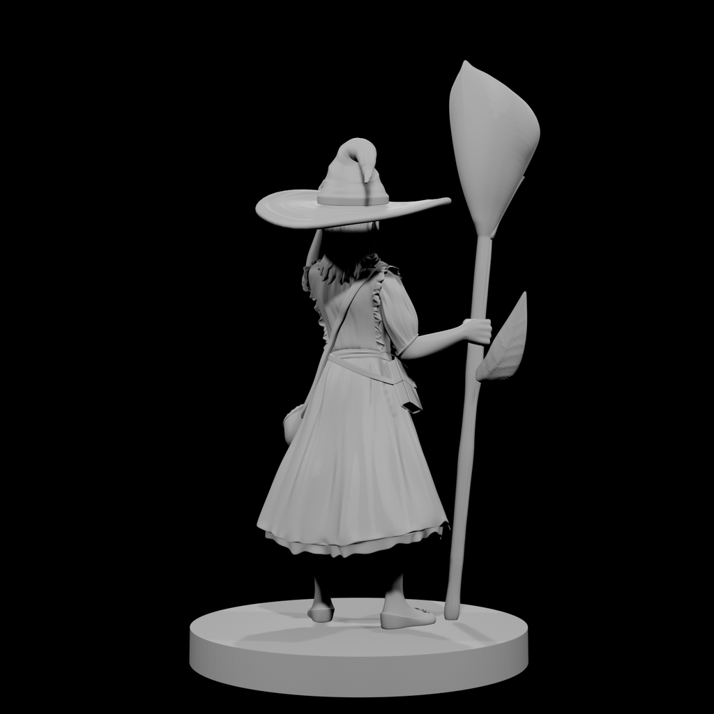 Human Female Druid 3