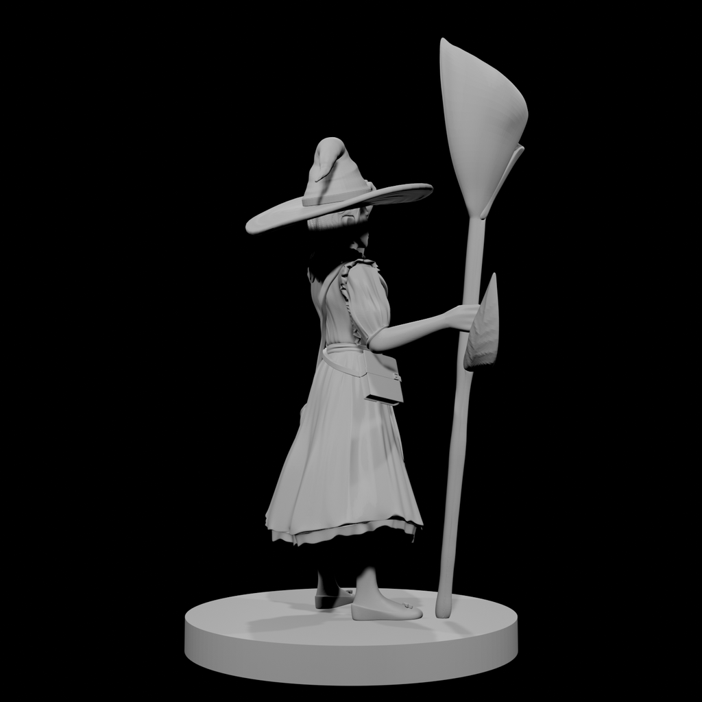 Human Female Druid 3
