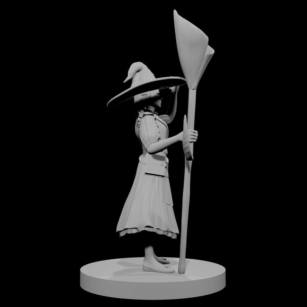 Human Female Druid 3