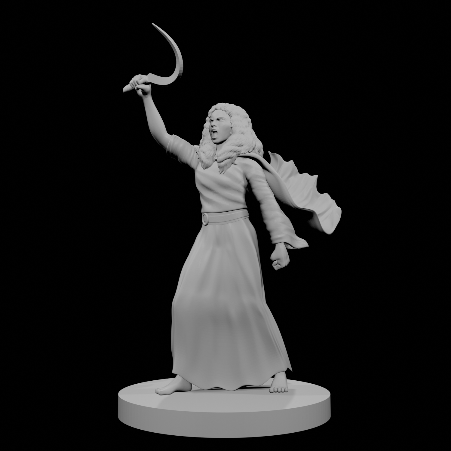 Human Female Druid 5