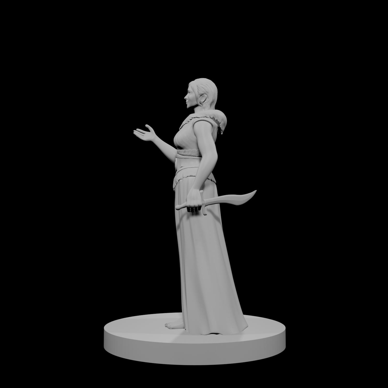 Human Female Druid 6