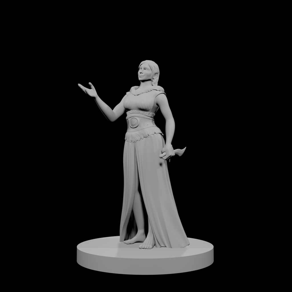Human Female Druid 6