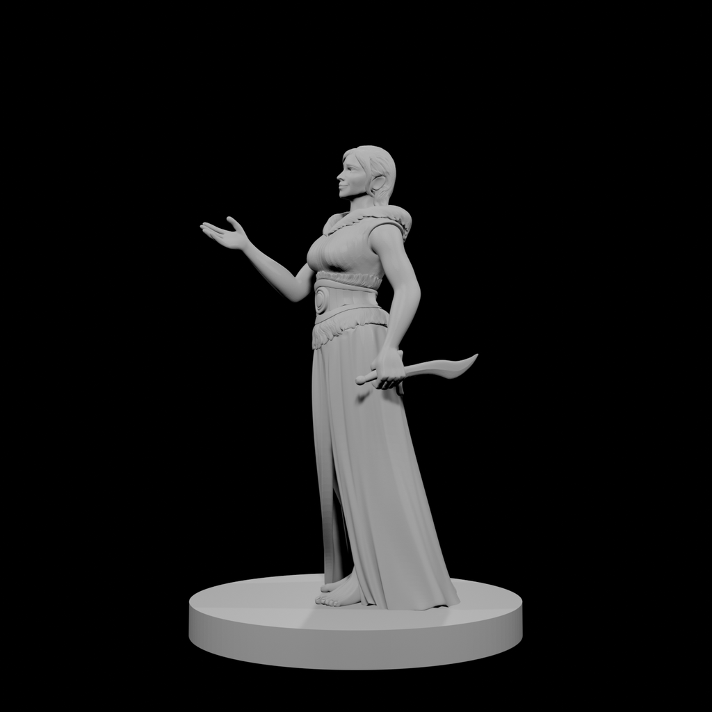 Human Female Druid 6