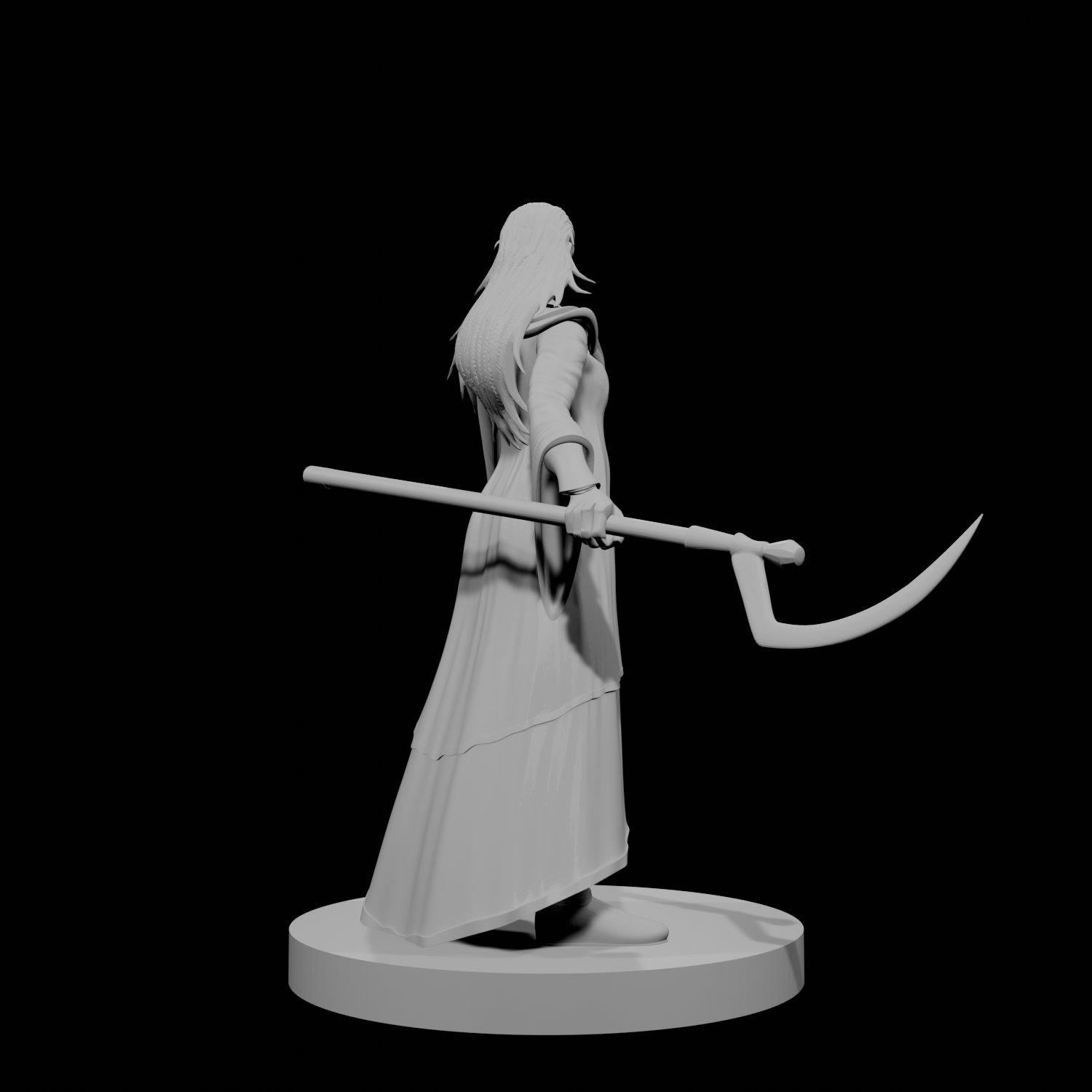 Human Female Evoker Wizard