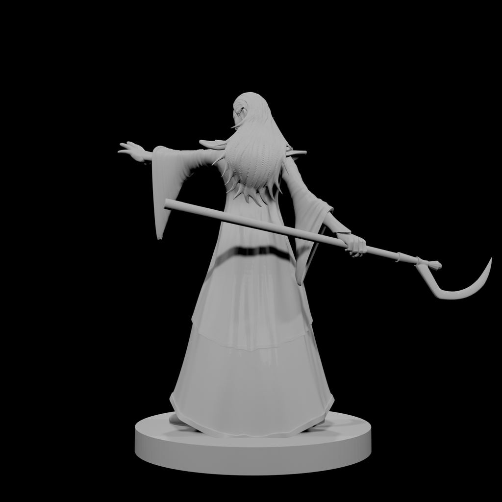 Human Female Evoker Wizard