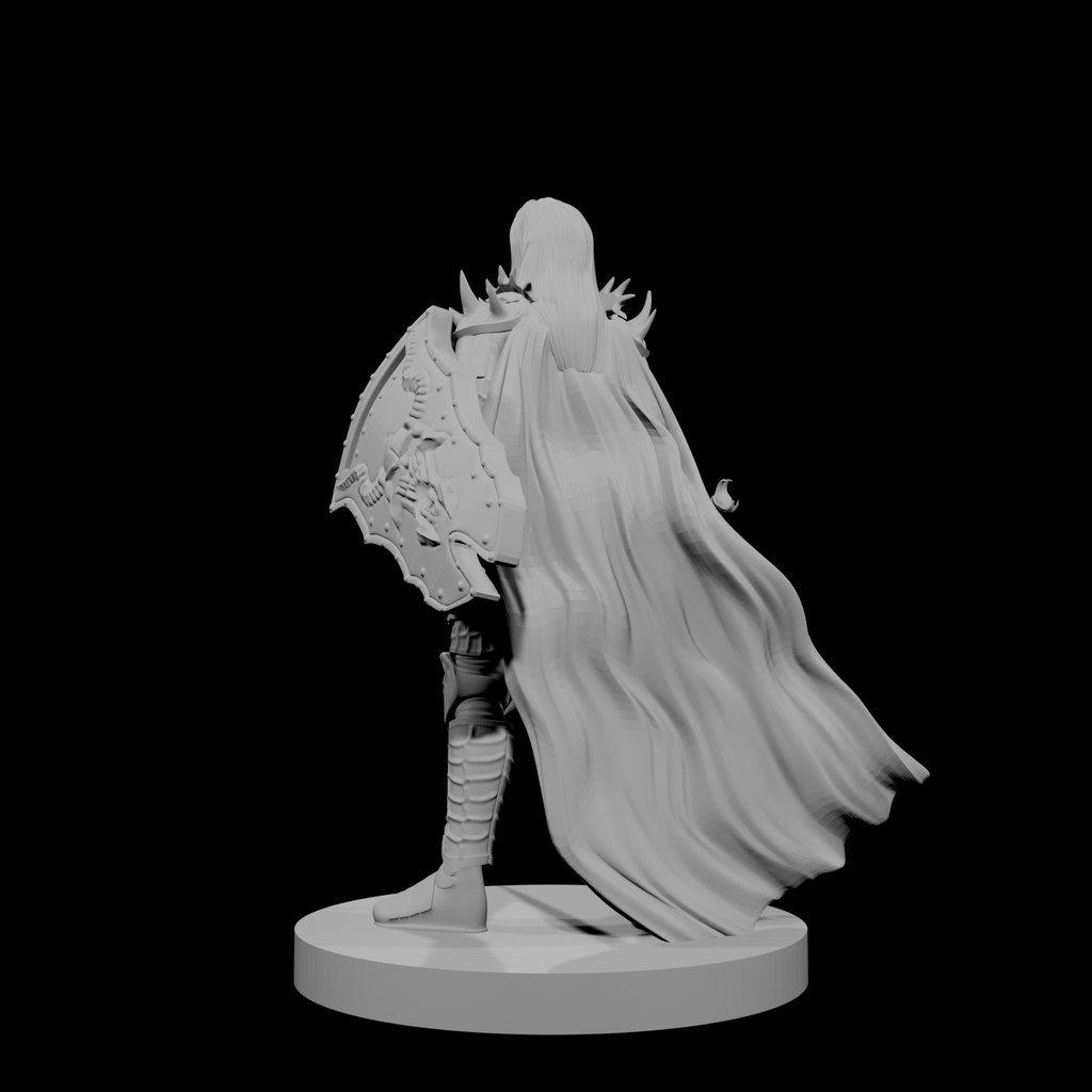 Human Female Fallen Paladin