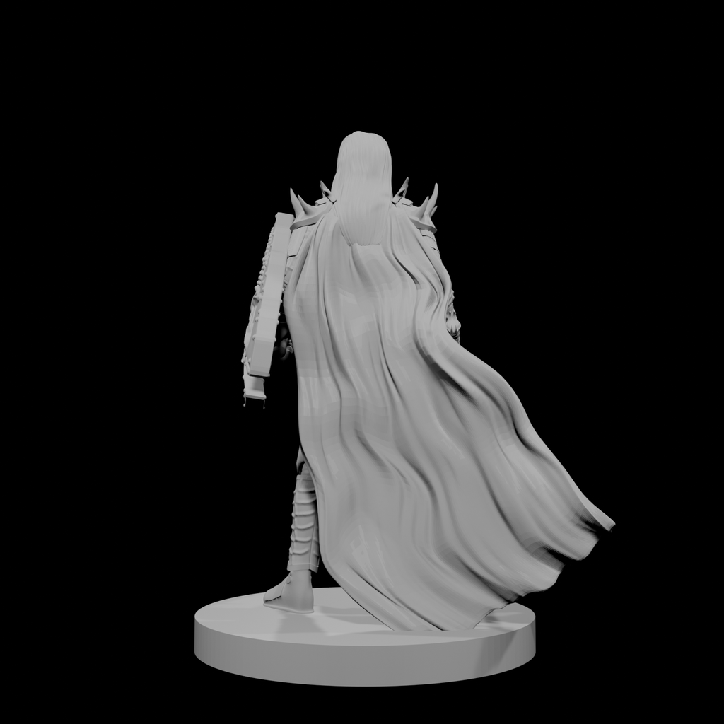 Human Female Fallen Paladin