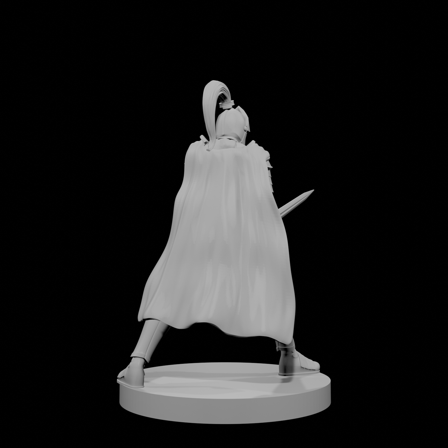 Human Female Fallen Paladin 2