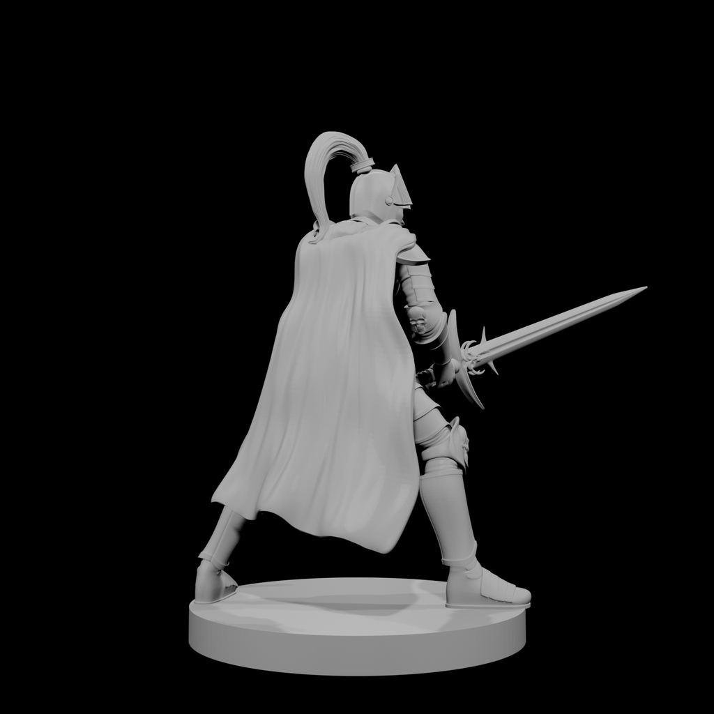 Human Female Fallen Paladin 2
