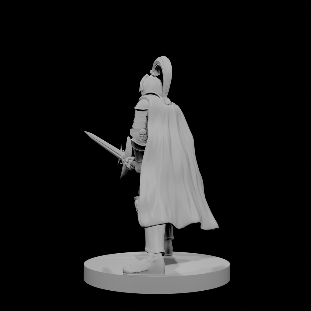 Human Female Fallen Paladin 2