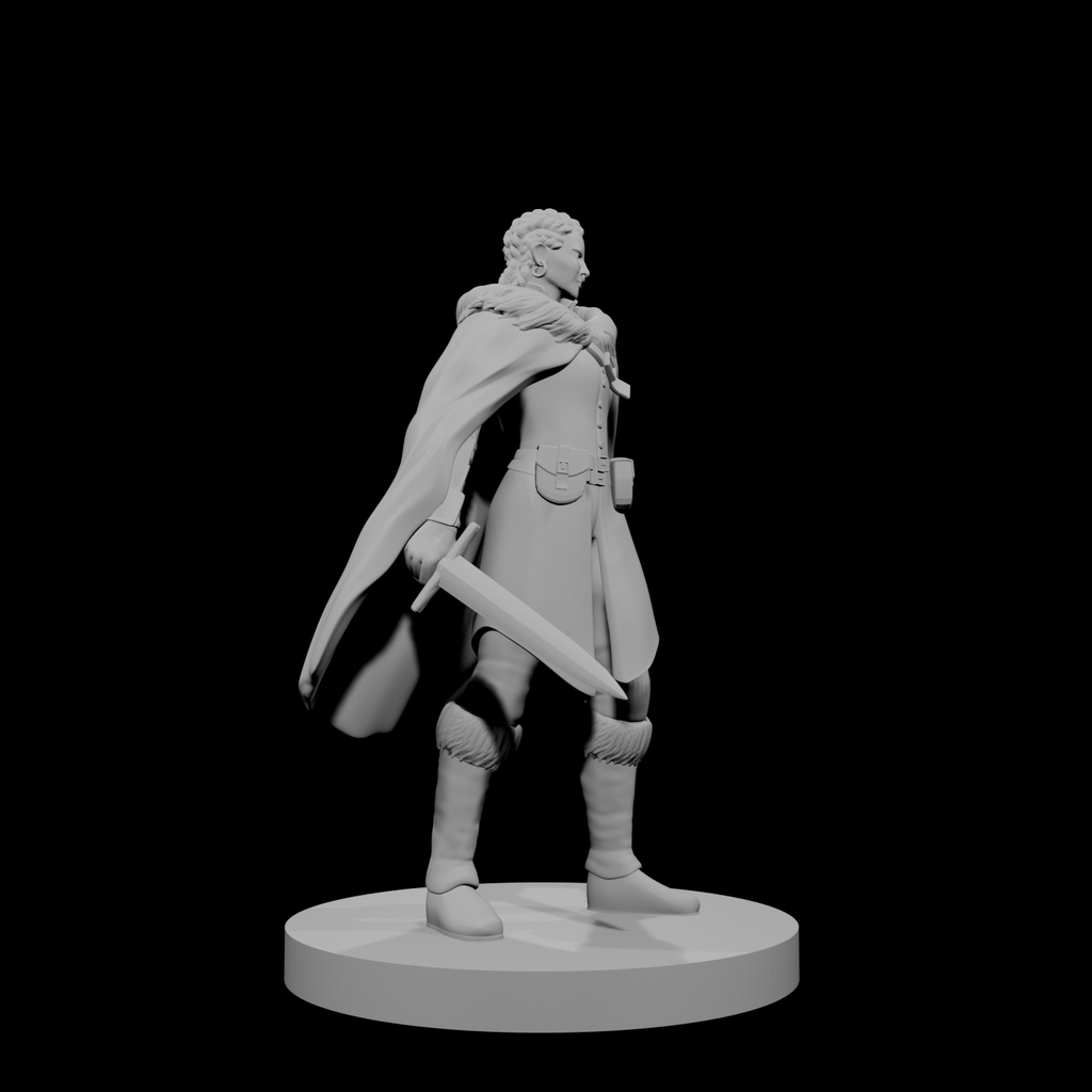 Human Female Fighter 3