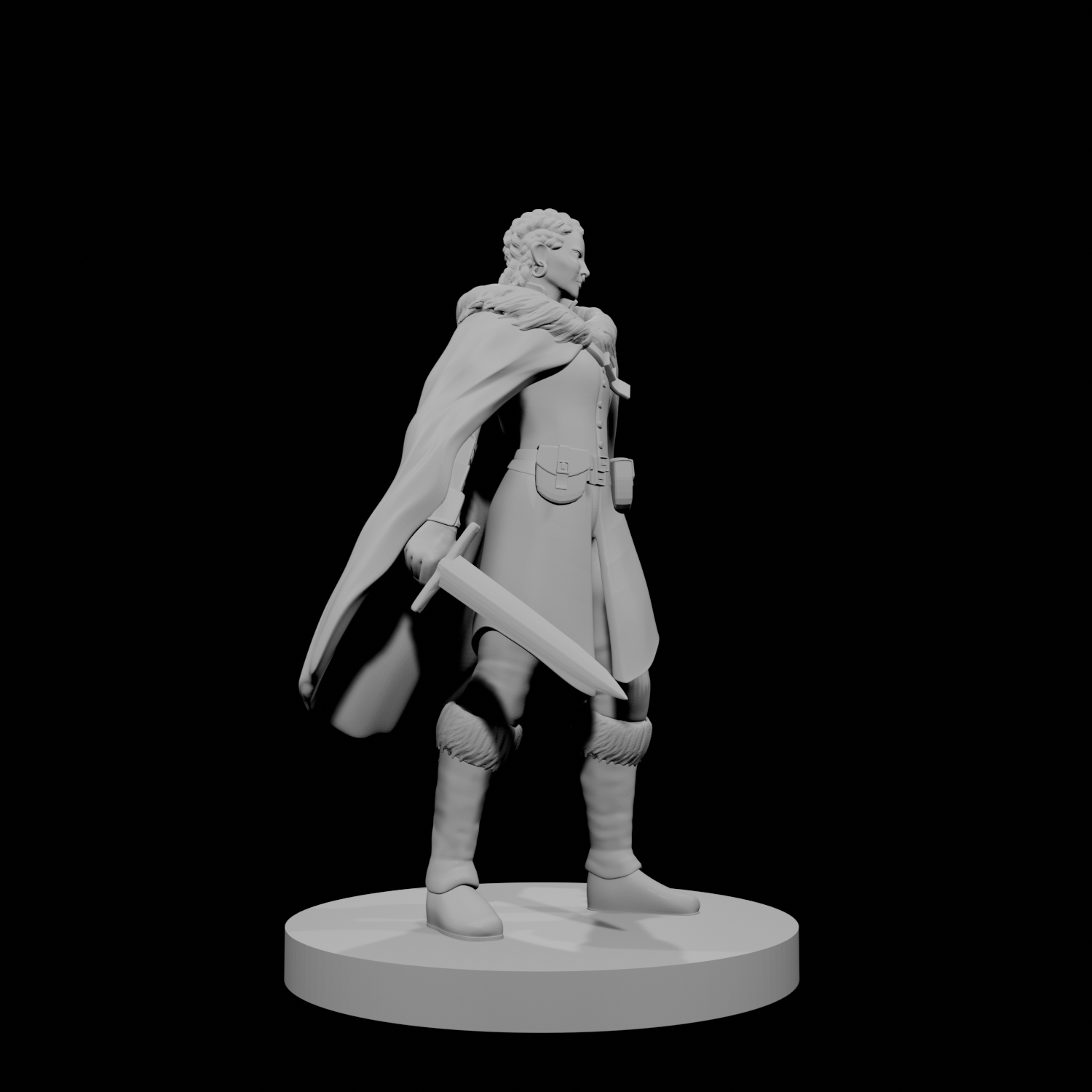 Human Female Fighter 3