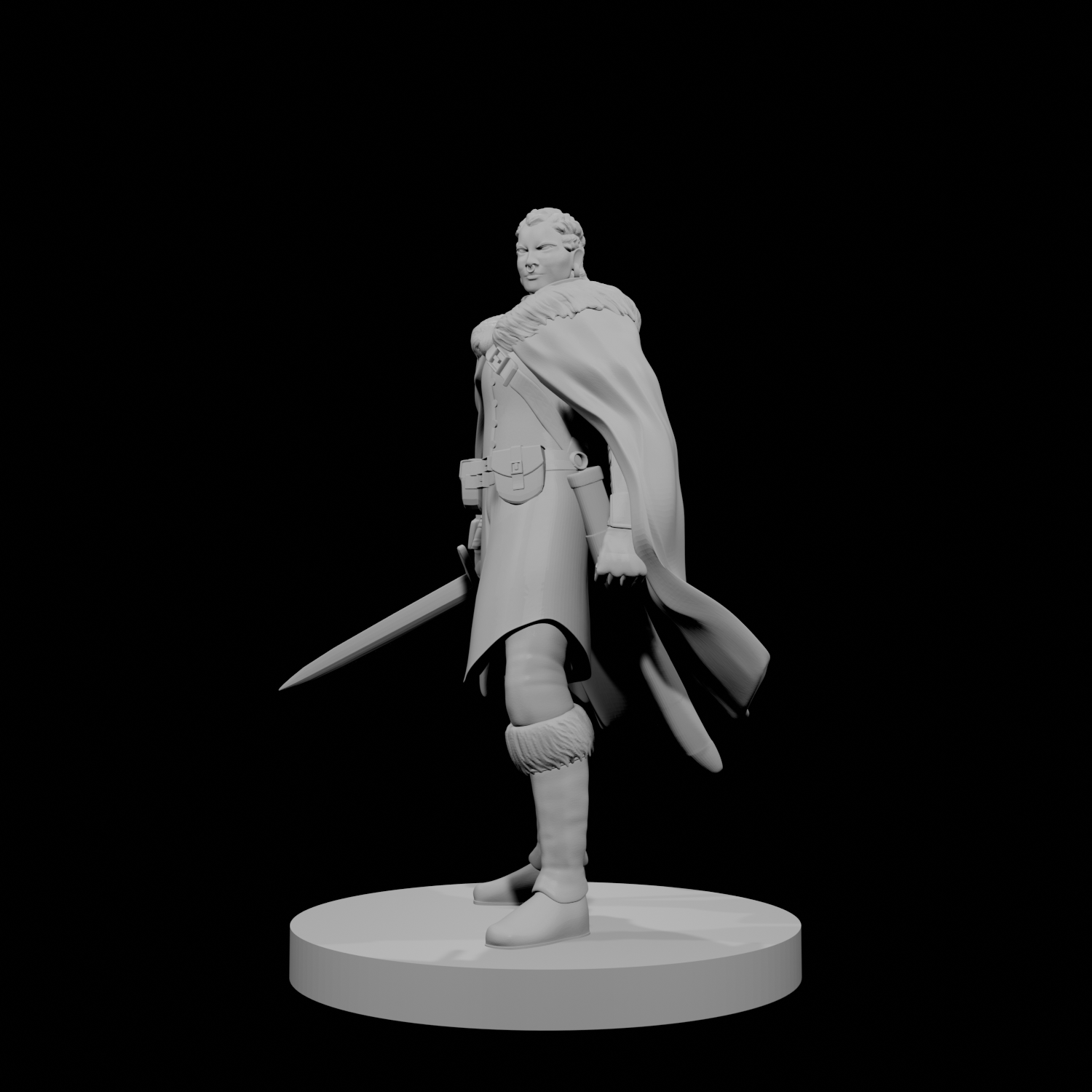 Human Female Fighter 3