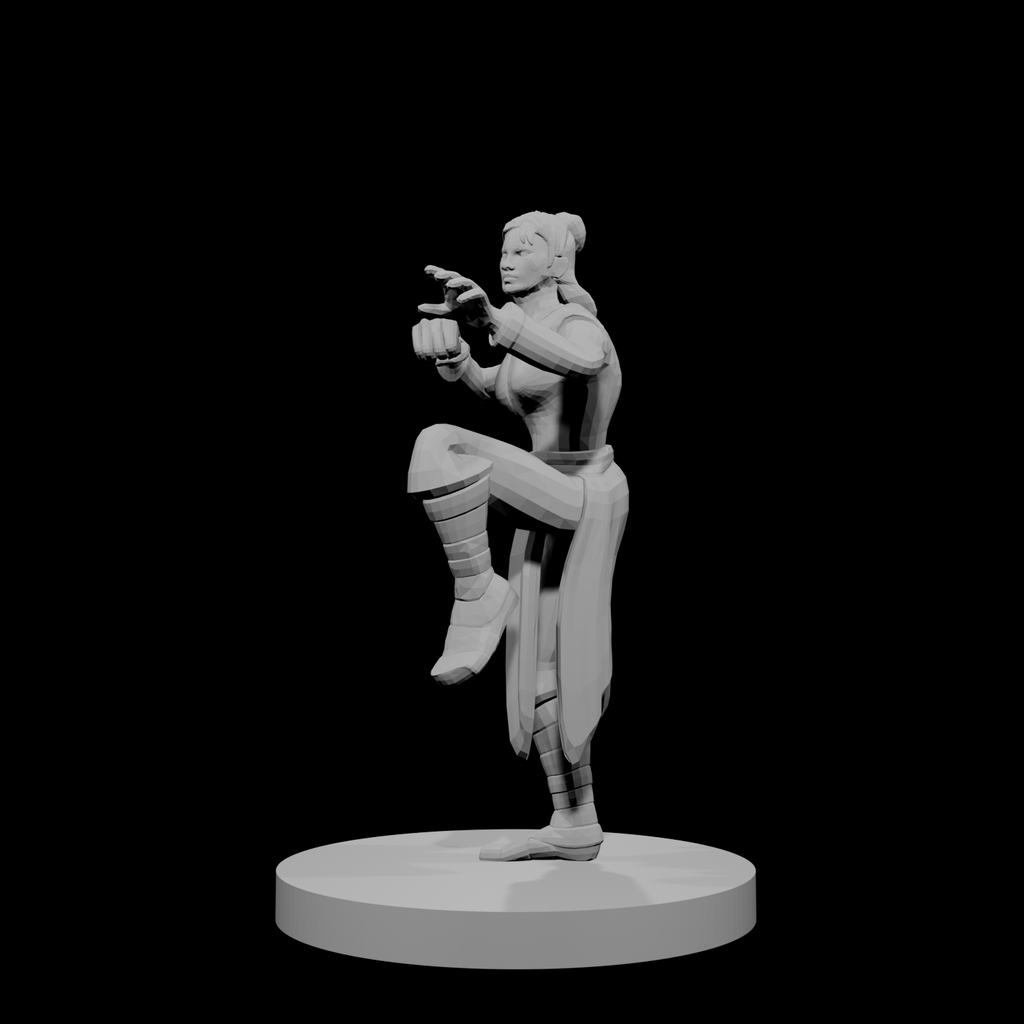 Human Female Monk