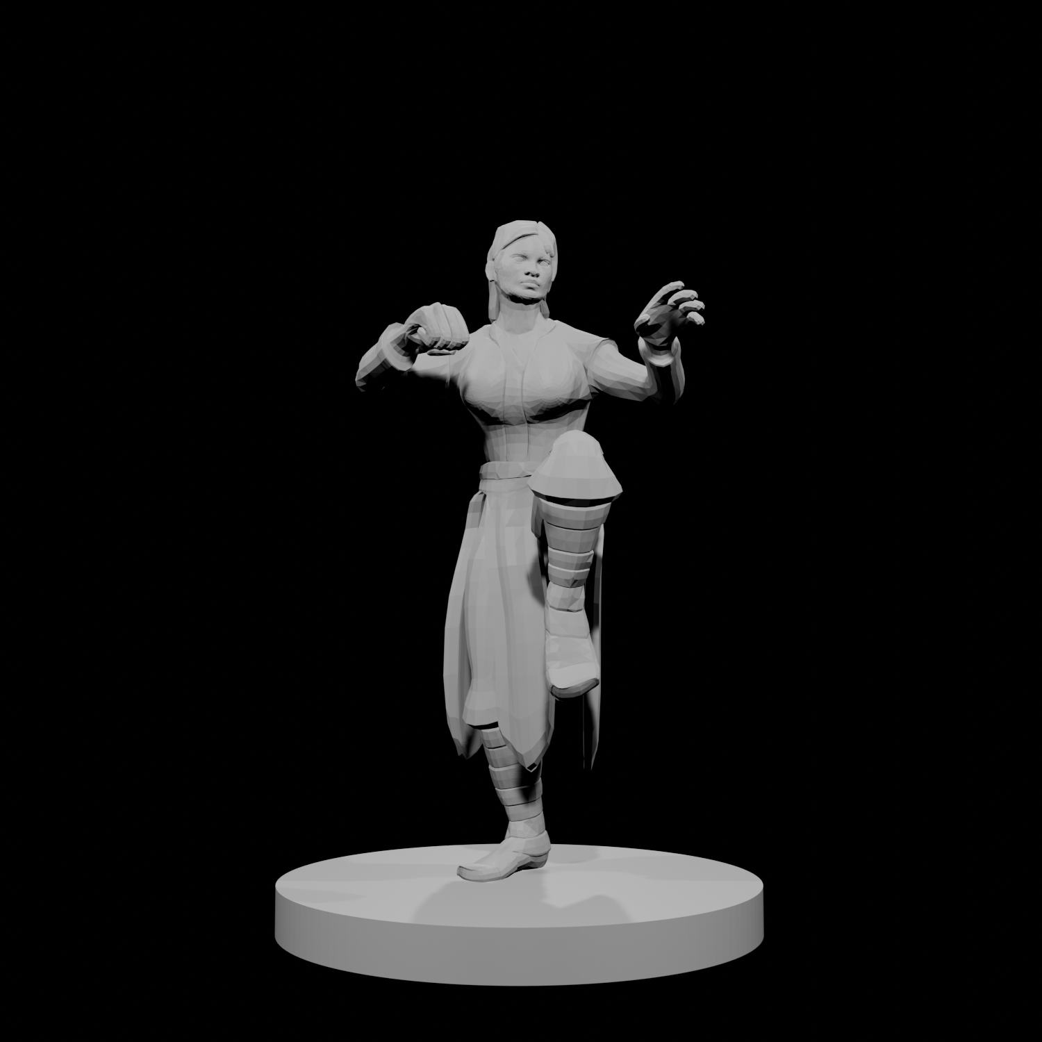 Human Female Monk