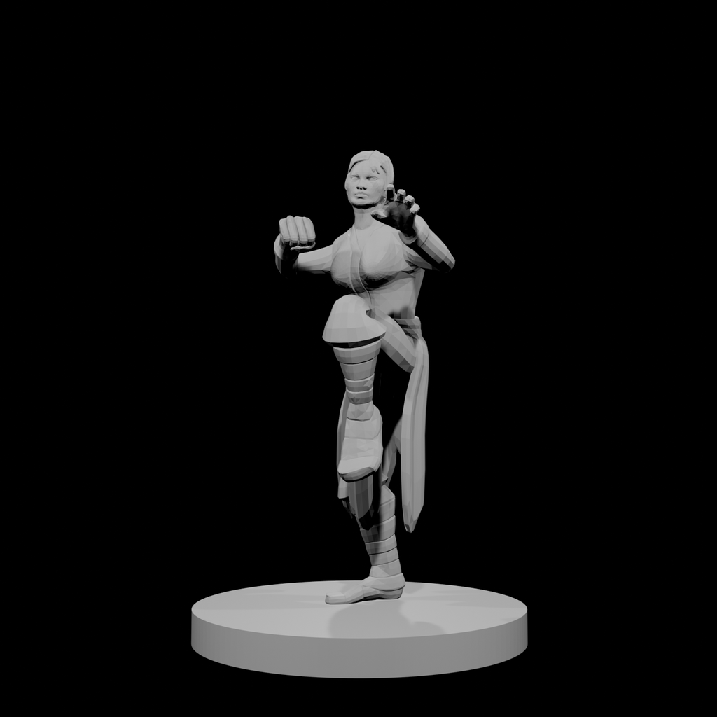 Human Female Monk