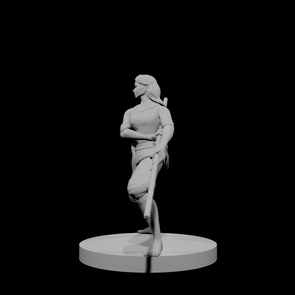 Human Female Monk 2
