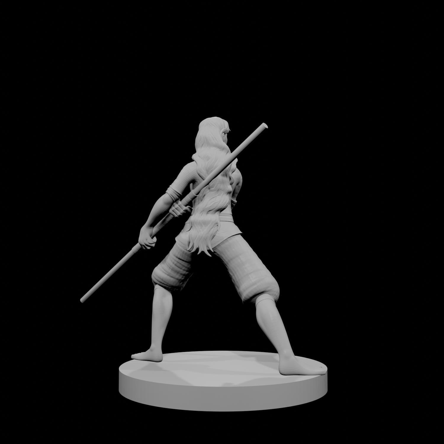 Human Female Monk 2