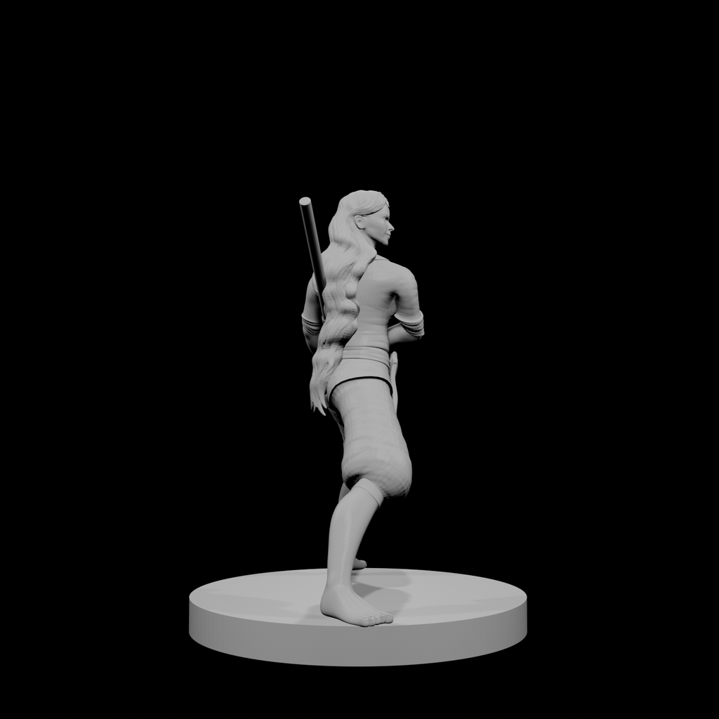 Human Female Monk 2