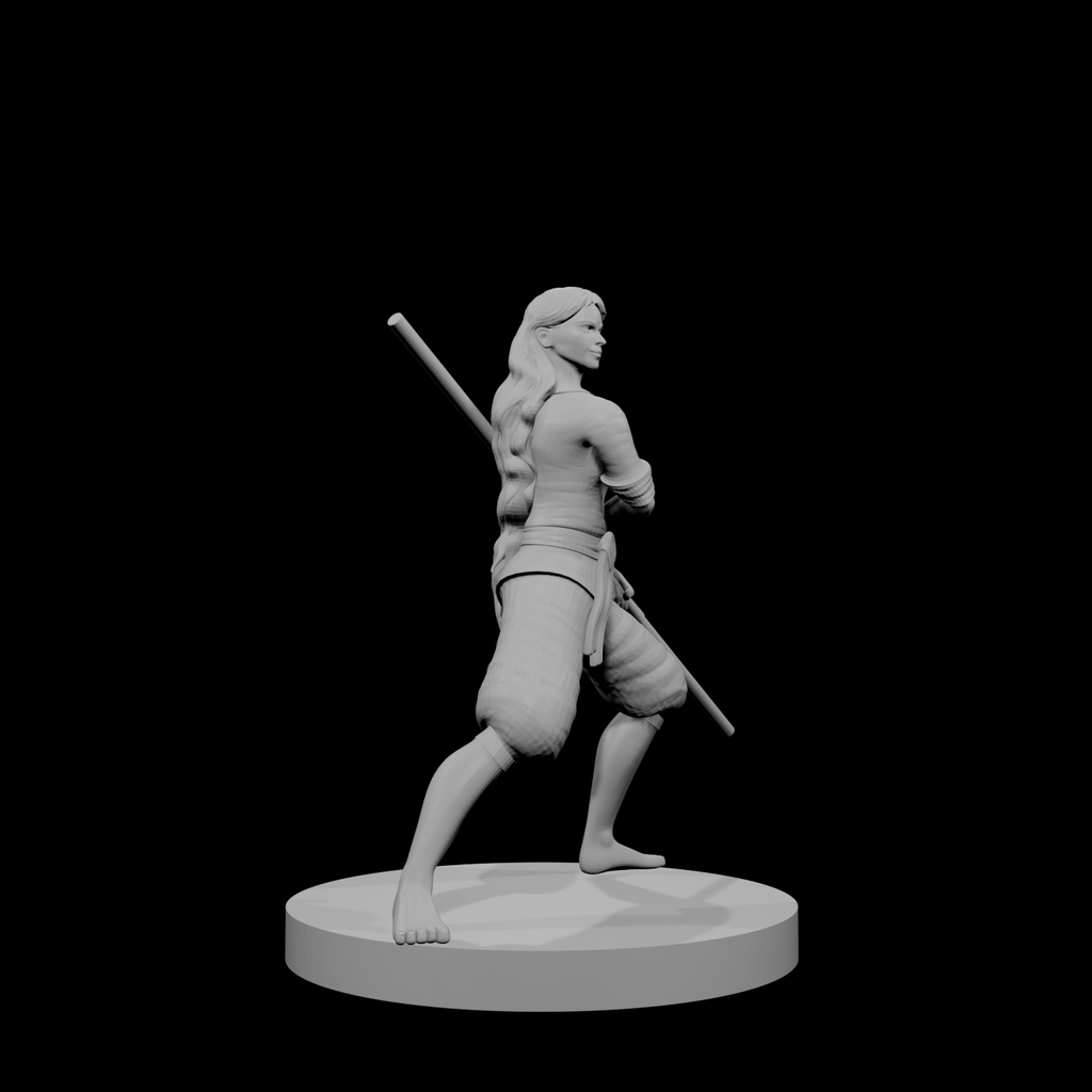 Human Female Monk 2