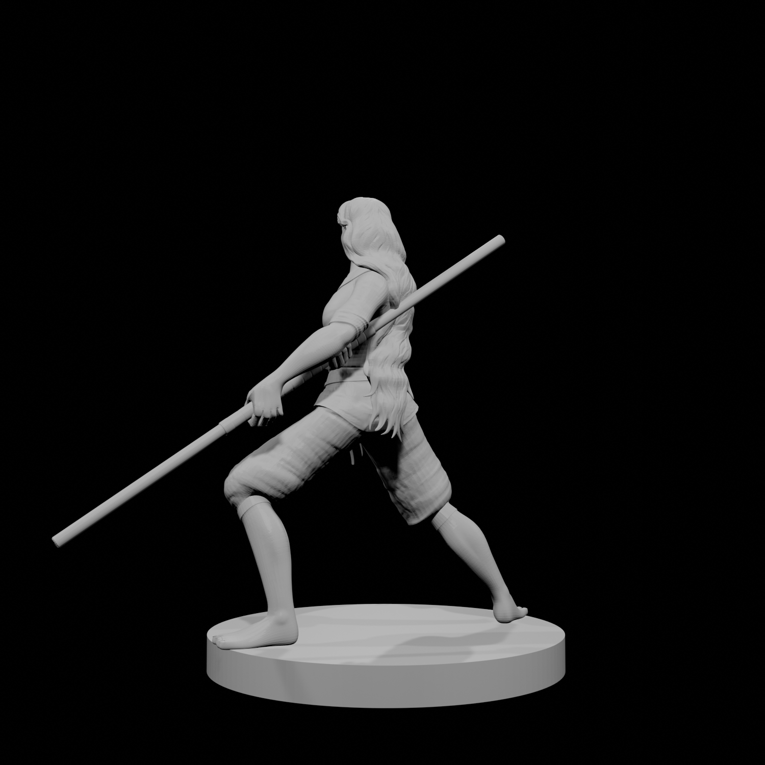 Human Female Monk 2