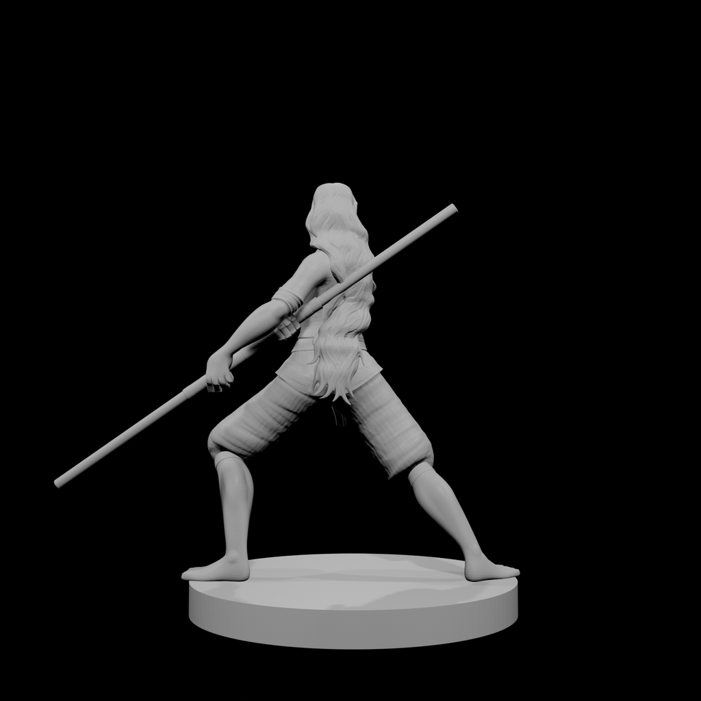 Human Female Monk 2