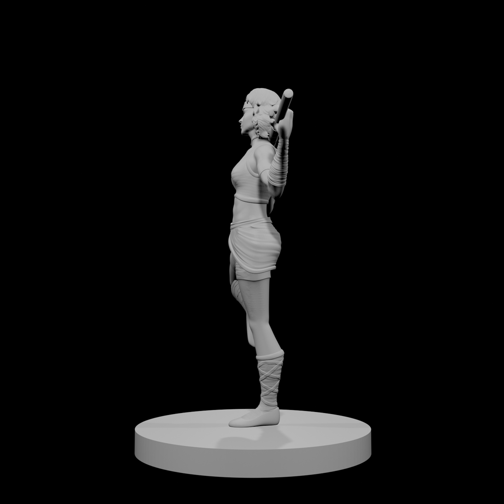 Human Female Monk 3