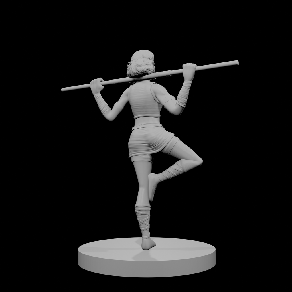 Human Female Monk 3