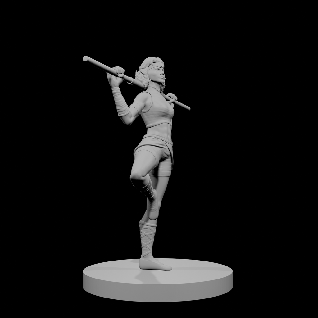 Human Female Monk 3