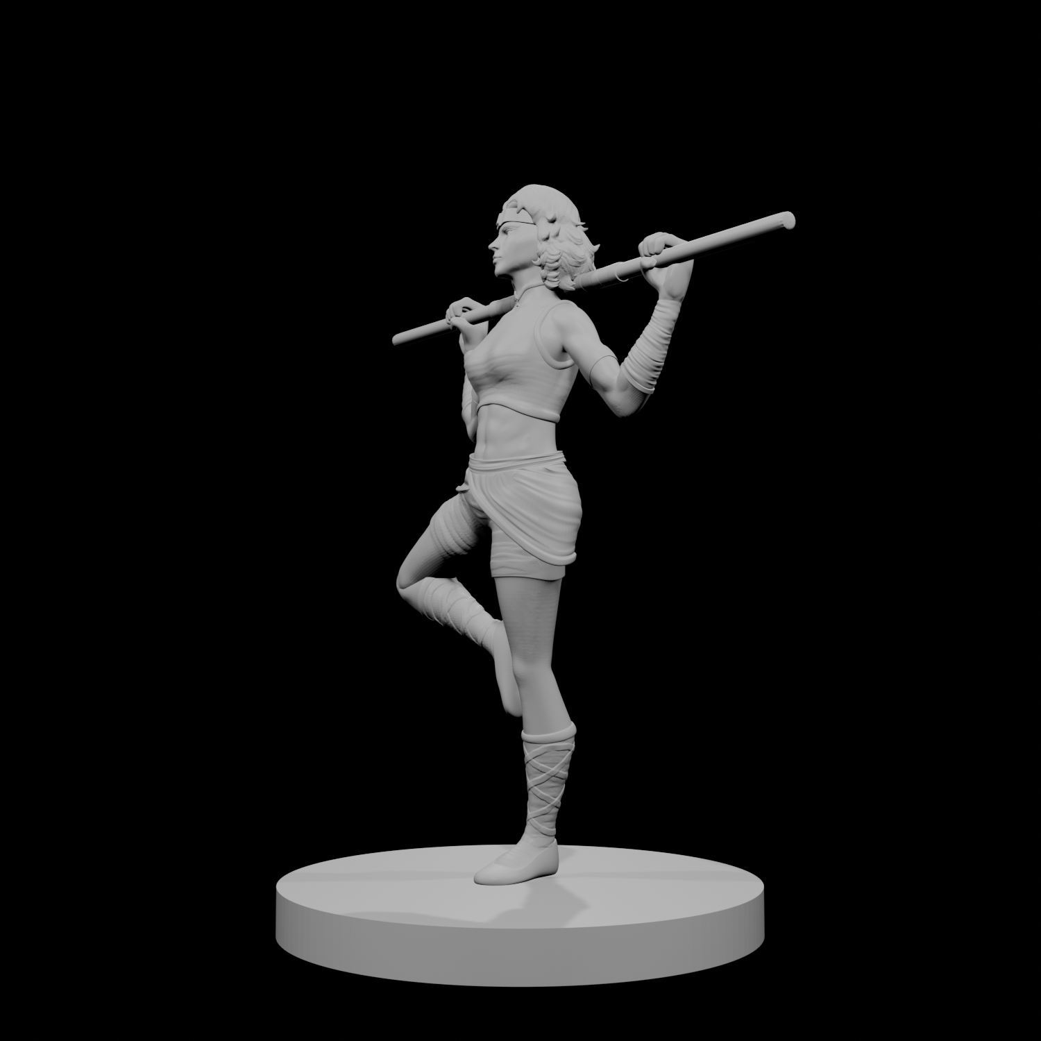 Human Female Monk 3