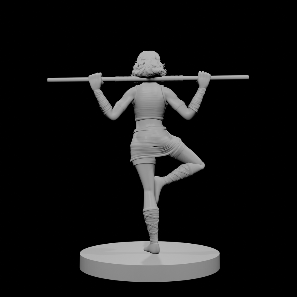 Human Female Monk 3