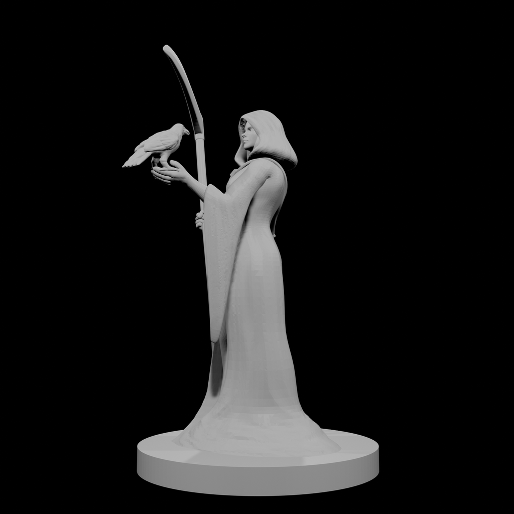 Human Female Necromancer Wizard