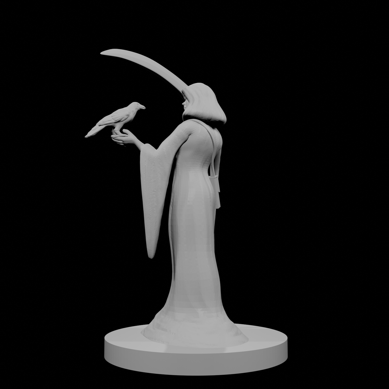 Human Female Necromancer Wizard