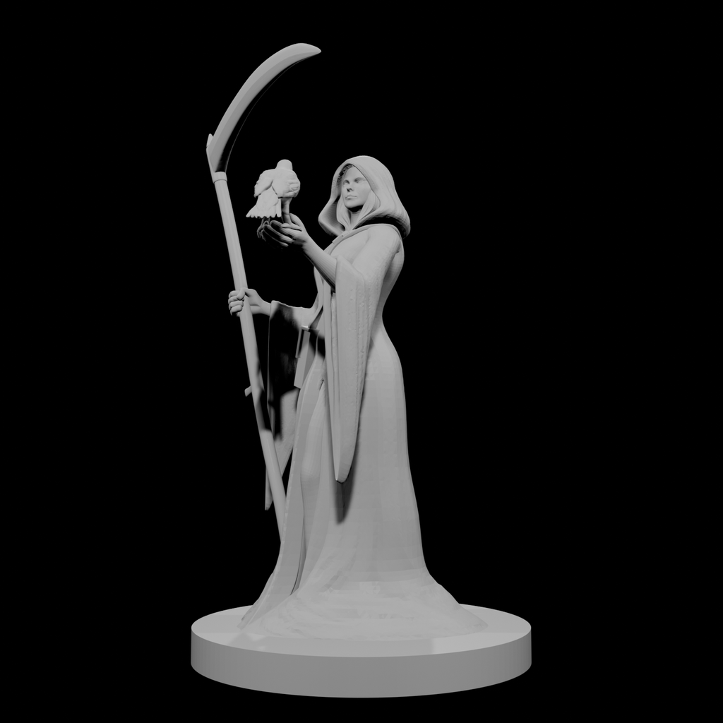 Human Female Necromancer Wizard