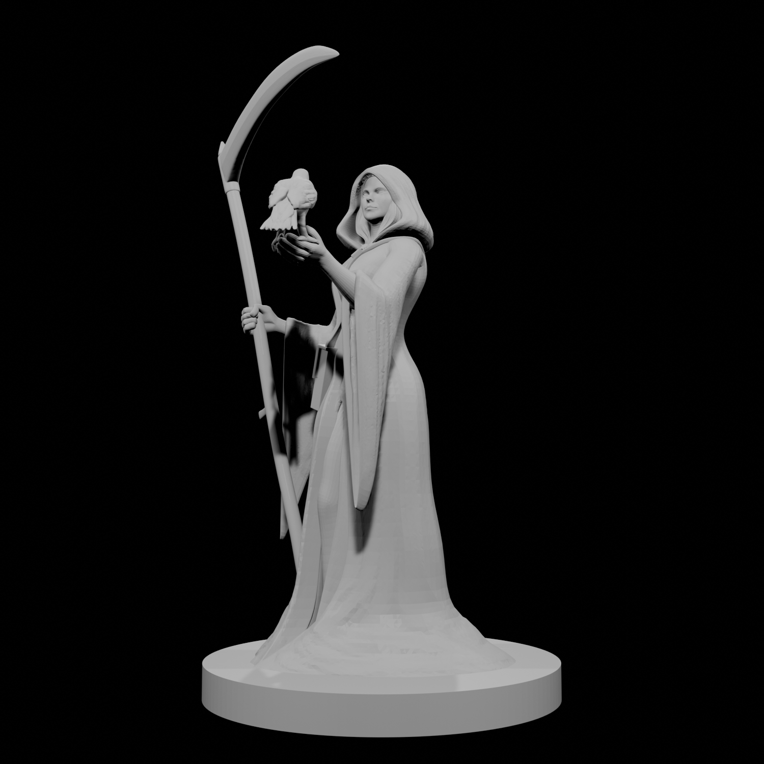 Human Female Necromancer Wizard