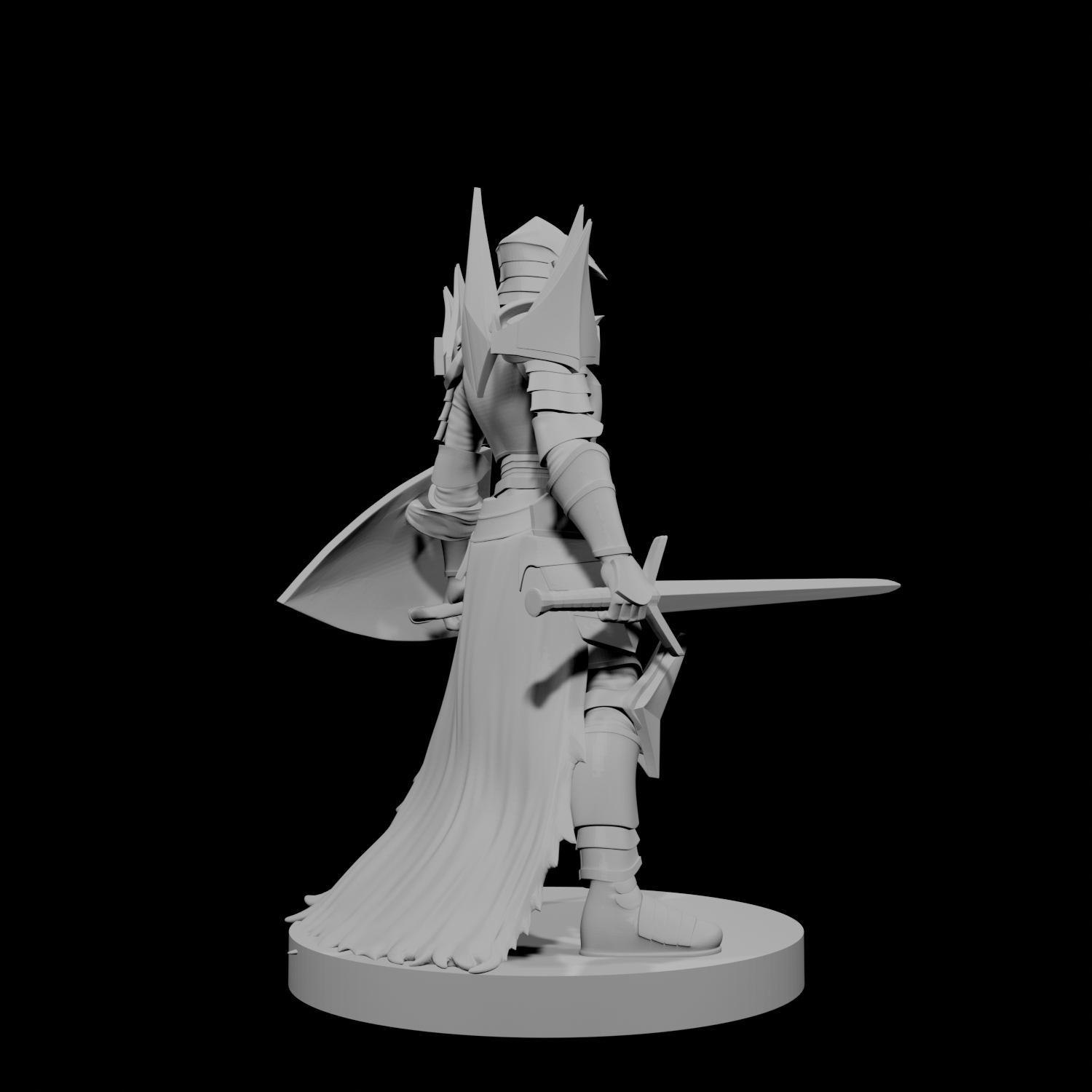 Human Female Paladin 3