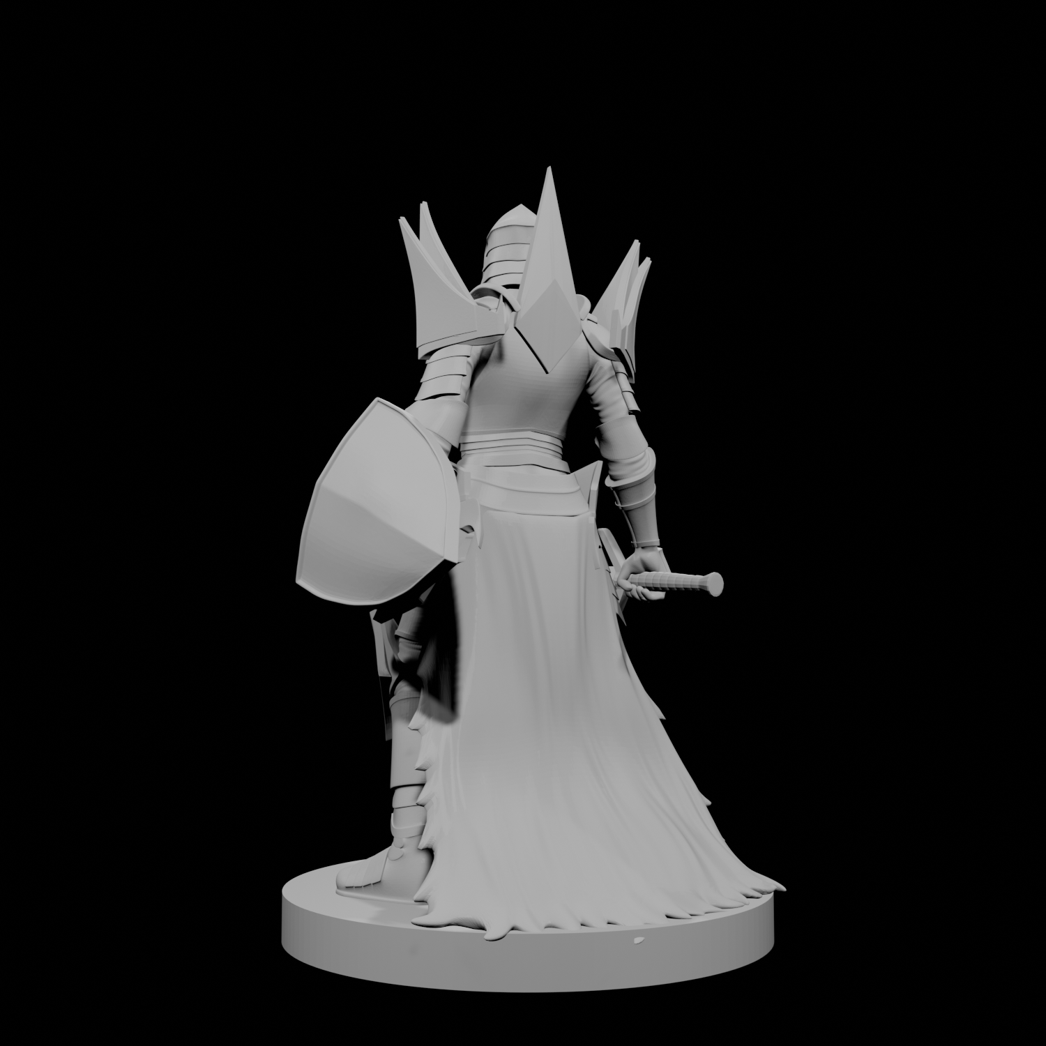 Human Female Paladin 3