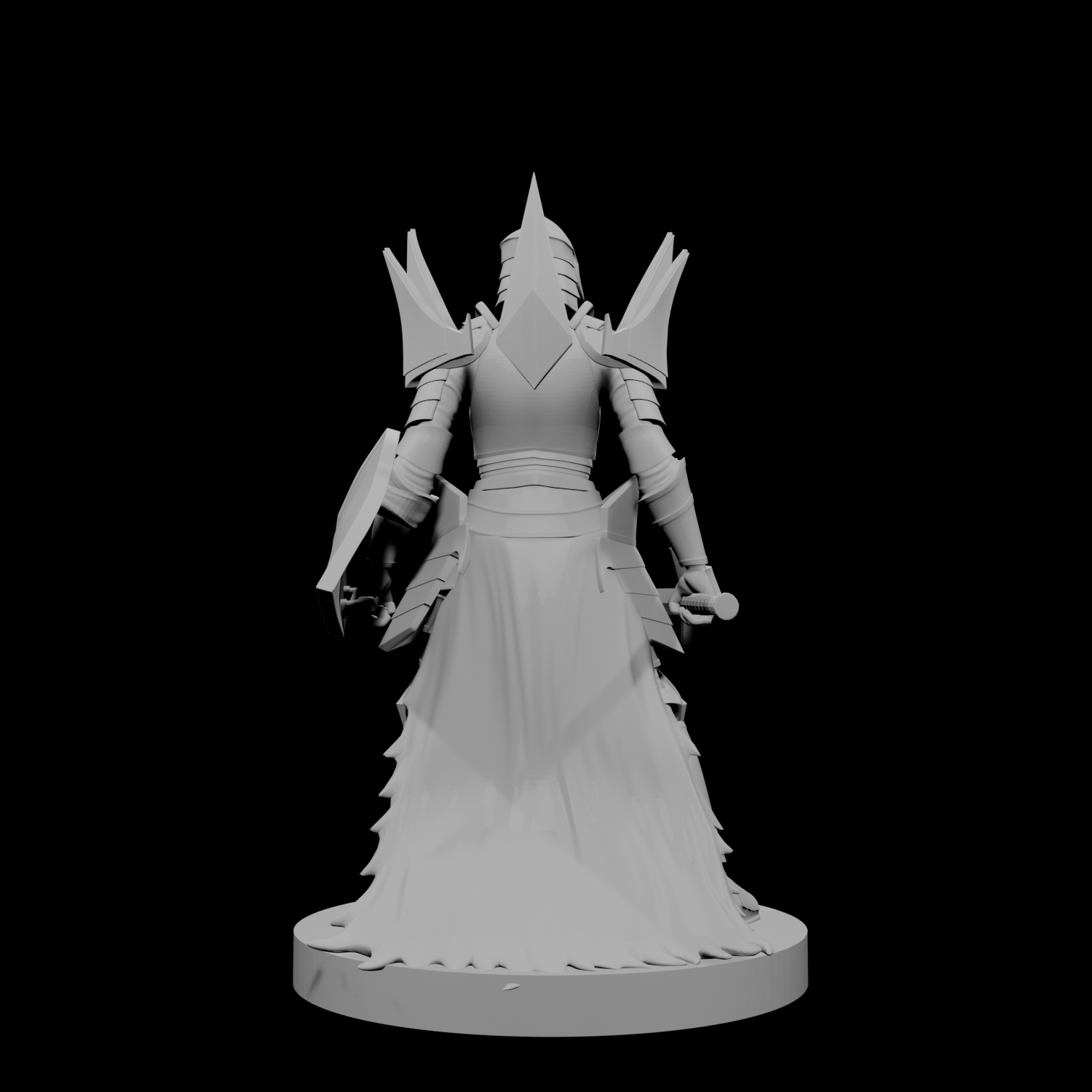 Human Female Paladin 3