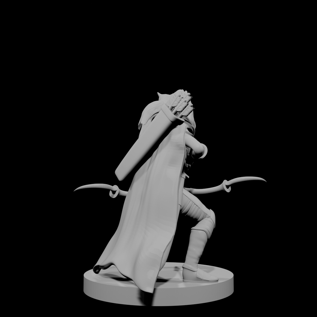 Human Female Ranger 5 with Owl