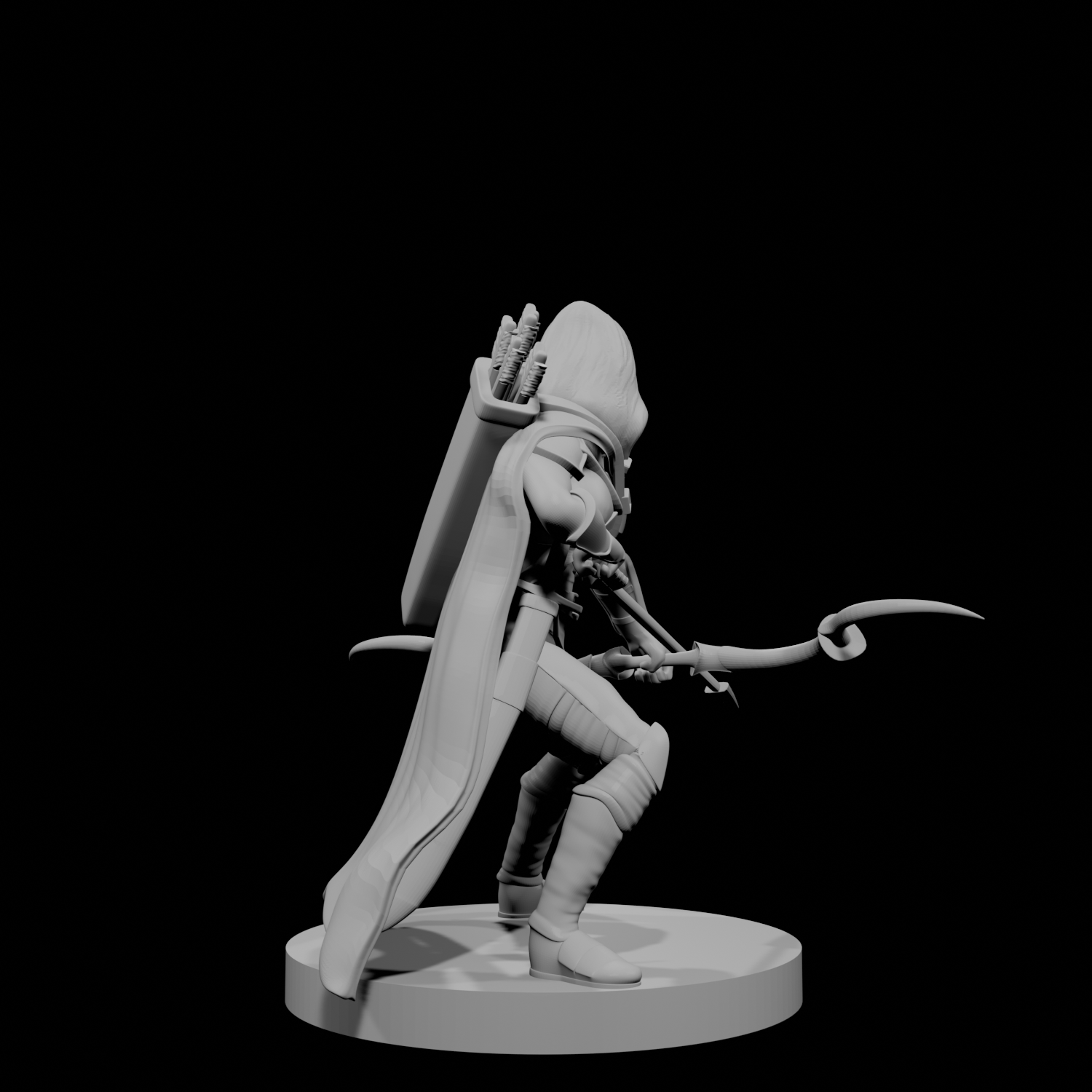 Human Female Ranger 5 with Owl
