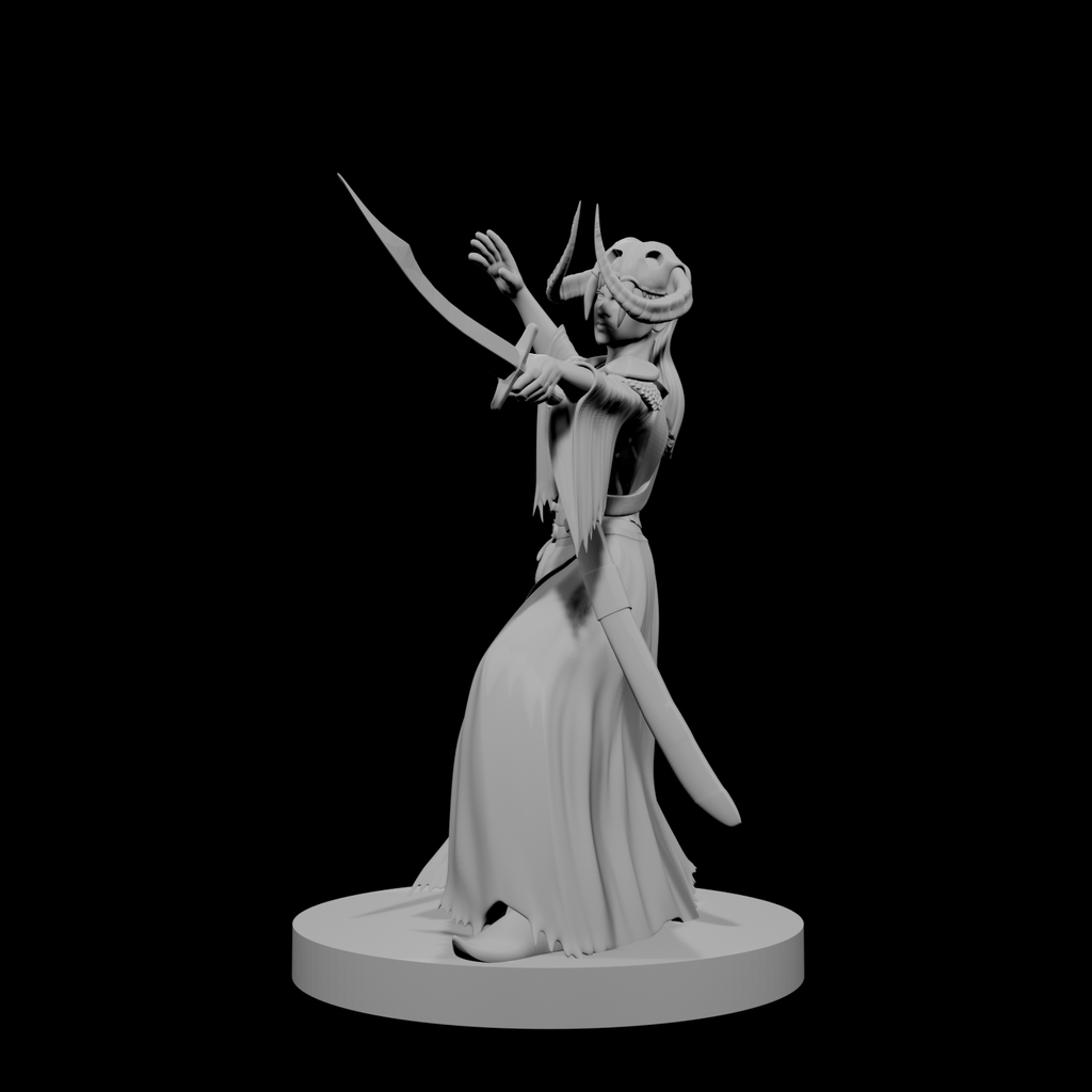 Human Female Warlock of the Fiend