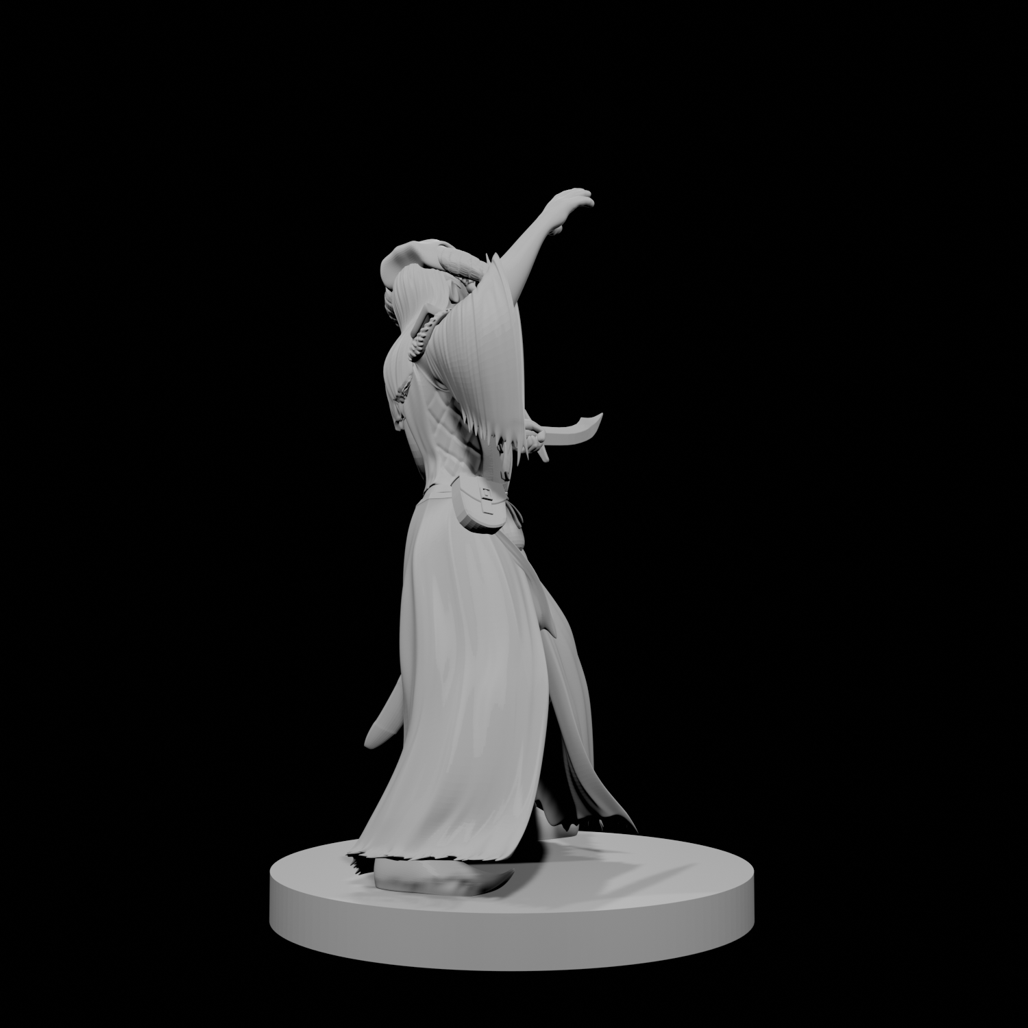 Human Female Warlock of the Fiend