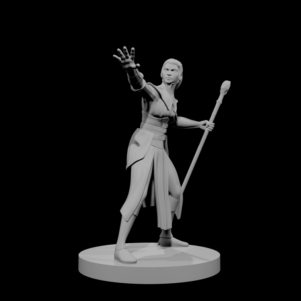 Human Female Wizard 2